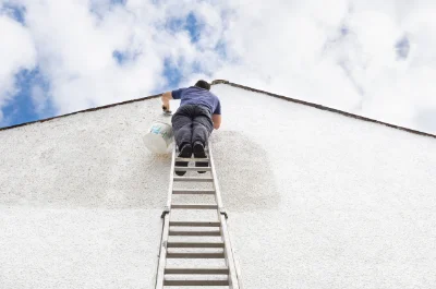 Peinture extérieure à Bernède — façades et ravalement
